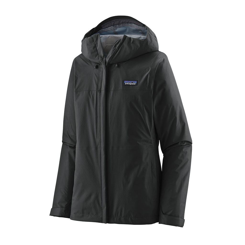 Patagonia women's 2024 black rain jacket