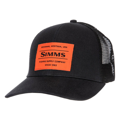 Simms Original Patch Trucker - black